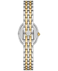 Tory Burch Women's The Oval Two-Tone Stainless Steel Bracelet Watch 22mm