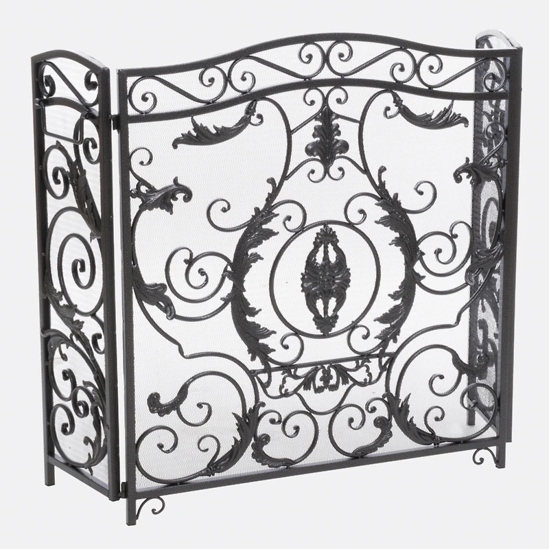 Streamdale Waterbury Ornate Scrollwork Fire Screen
