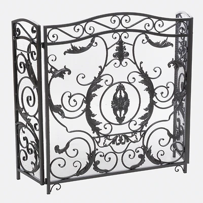Streamdale Waterbury Ornate Scrollwork Fire Screen