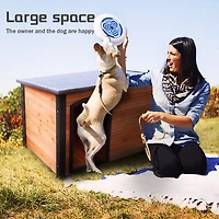 Streamdale Villa Dog House Eco-Friendly, Indoor-Outdoor