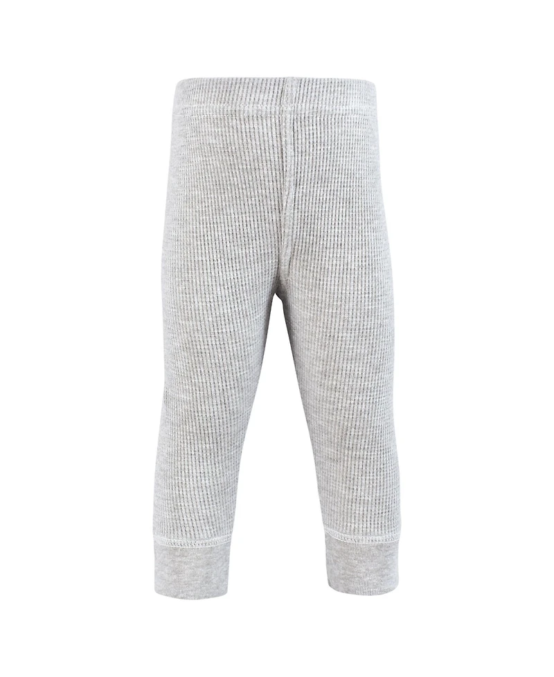 Hudson Baby Boys Insulated Slim-Leg Pants 4-Piece Warmth Bundle
