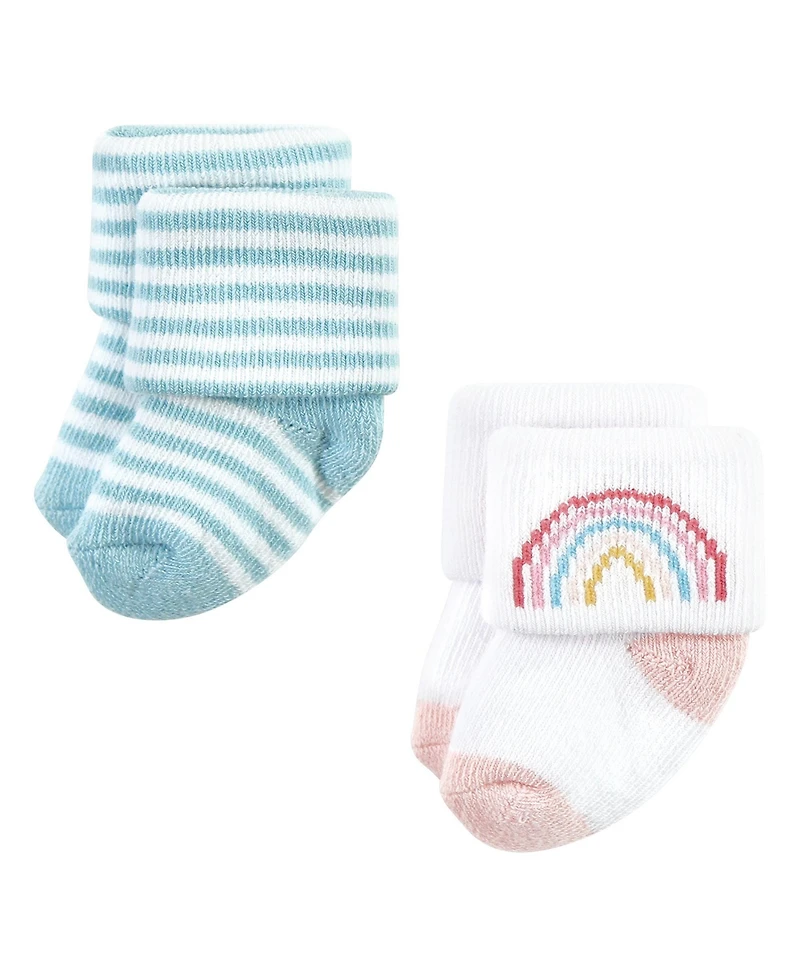 Hudson Baby Girls 8Pk Terry Socks