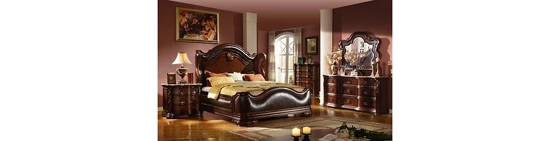 Streamdale Bella Nightstand Dark Walnut