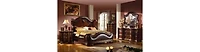 Streamdale Bella Nightstand Dark Walnut