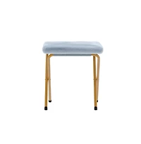 Janey Folding Double Saucer Chair With 2 Ottomans And Steel Frame For Dorm Or Bedroom