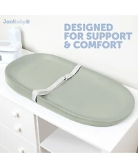 Jool Baby Waterproof Baby Changing Pad - Easy to Clean, Lightweight & Portable - Large Foam Cushion for Comfort