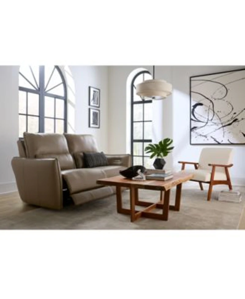 Jekyns Leather Power Motion Sofa Collection Created For Macys