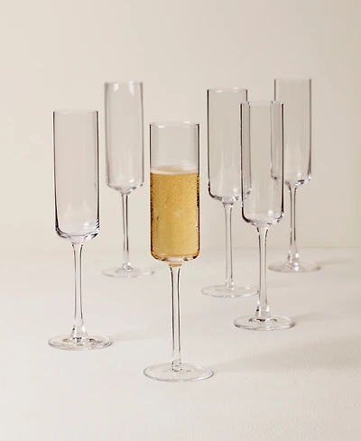 Lenox Tuscany Classics Straight Flutes, Set Of 6