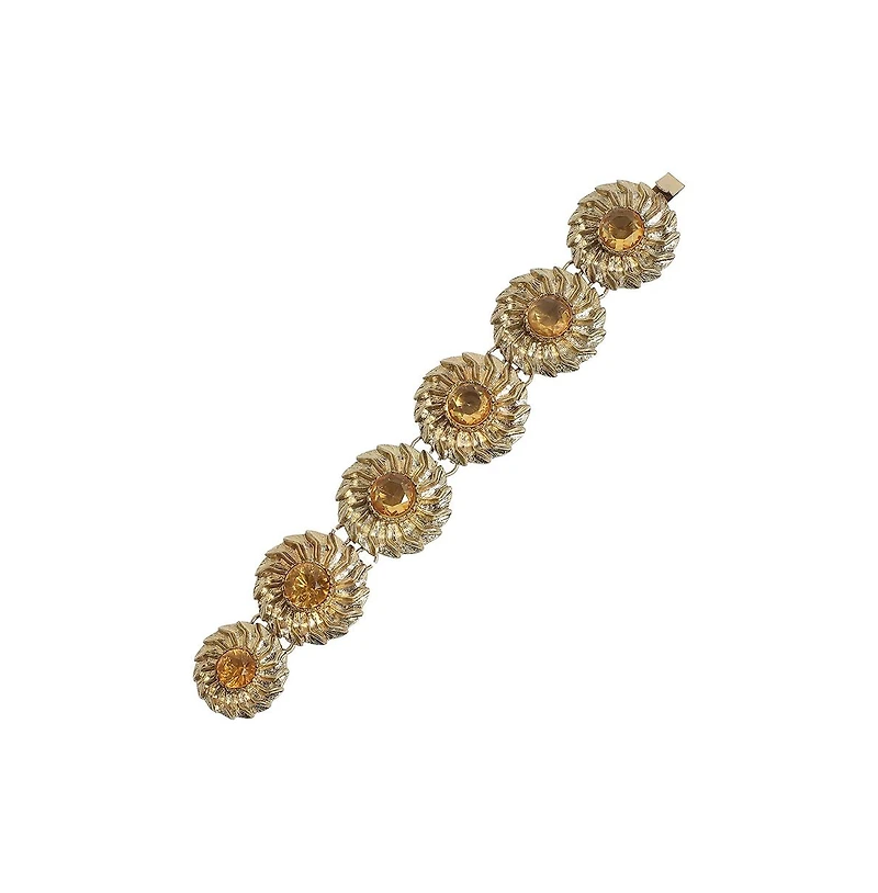 Sohi Women's Sunflower Tennis Bracelet