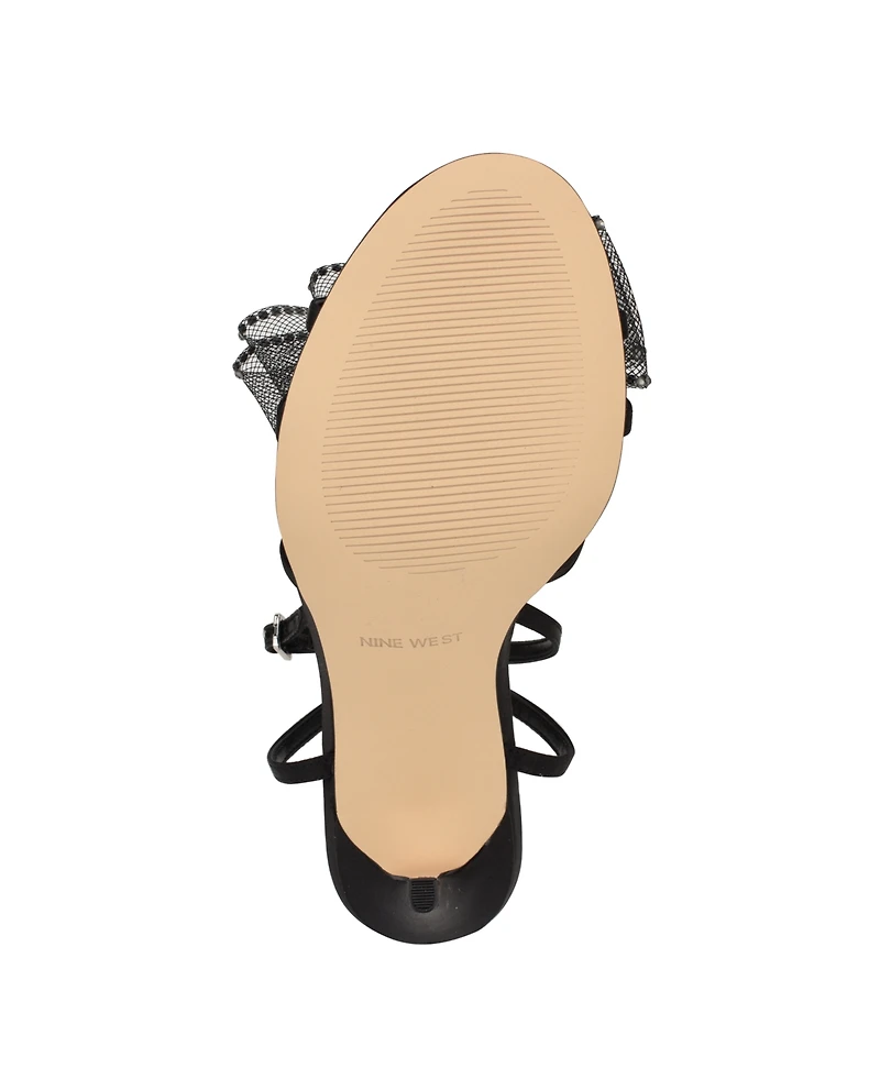 Nine West Women's Minky Stiletto Heel Strappy Dress Sandals