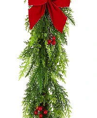 National Tree Company Christmas Classic Garland, 6 feet.