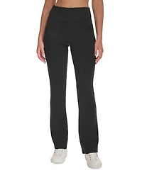 Calvin Klein Performance Women's Tech Waffle-Knit Flare-Leg Pants