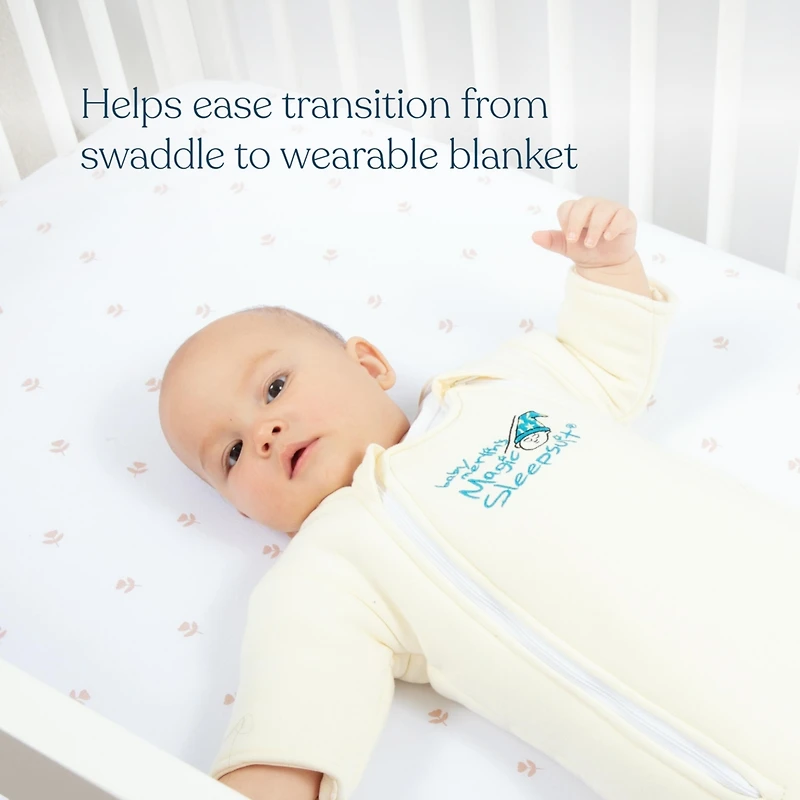 Baby Merlin's Magic Sleepsuit Girls Sleepsuit, Cotton Transition Swaddle