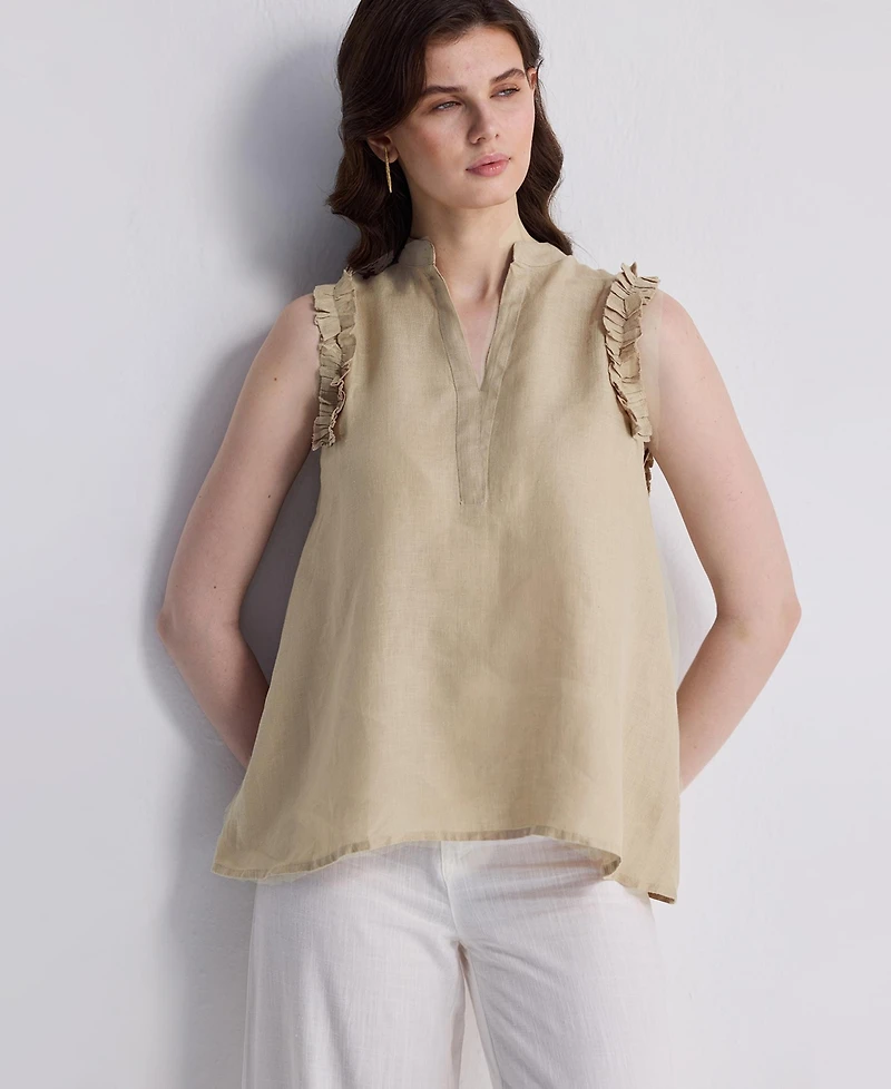 Reistor Women's Sleeveless Hemp Top