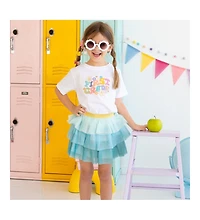 Sweet Wink Little and Big Girls First Grade Retro Short Sleeve T-Shirt