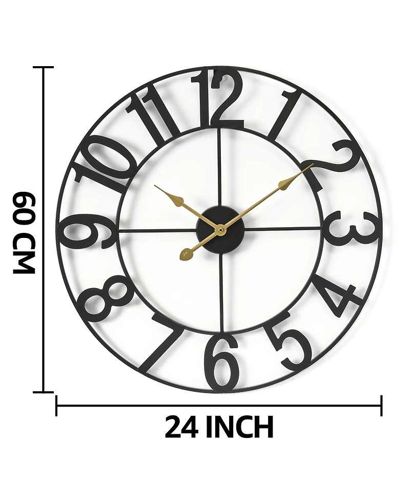 Sorbus Large Wall Clock for Living Room Decor