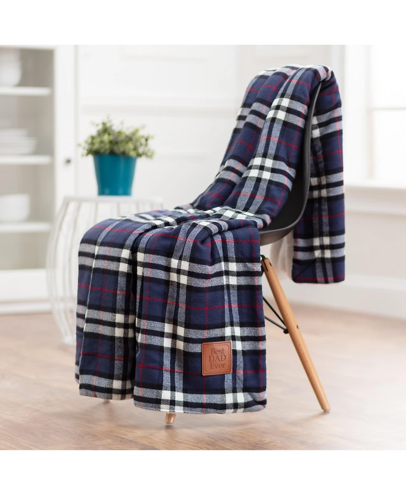 Chanasya Premium Red Cream Sherpa Plaid Throw Blanket - Soft Cozy Plush Fluffy Fleece Flannel Throws Blankets for Sofa Couch Living & Bed Room