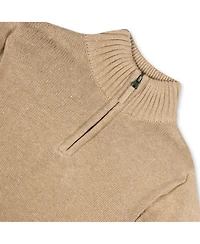 Hope & Henry Boys Organic Long Sleeve Half Zip Pullover Sweater