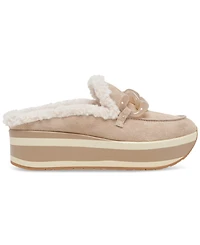 Dolce Vita Women's Jamey Plush Slip-On Platform Loafers