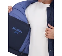 Hudson Men's Vintage Inspired Puffer Trucker Jacket