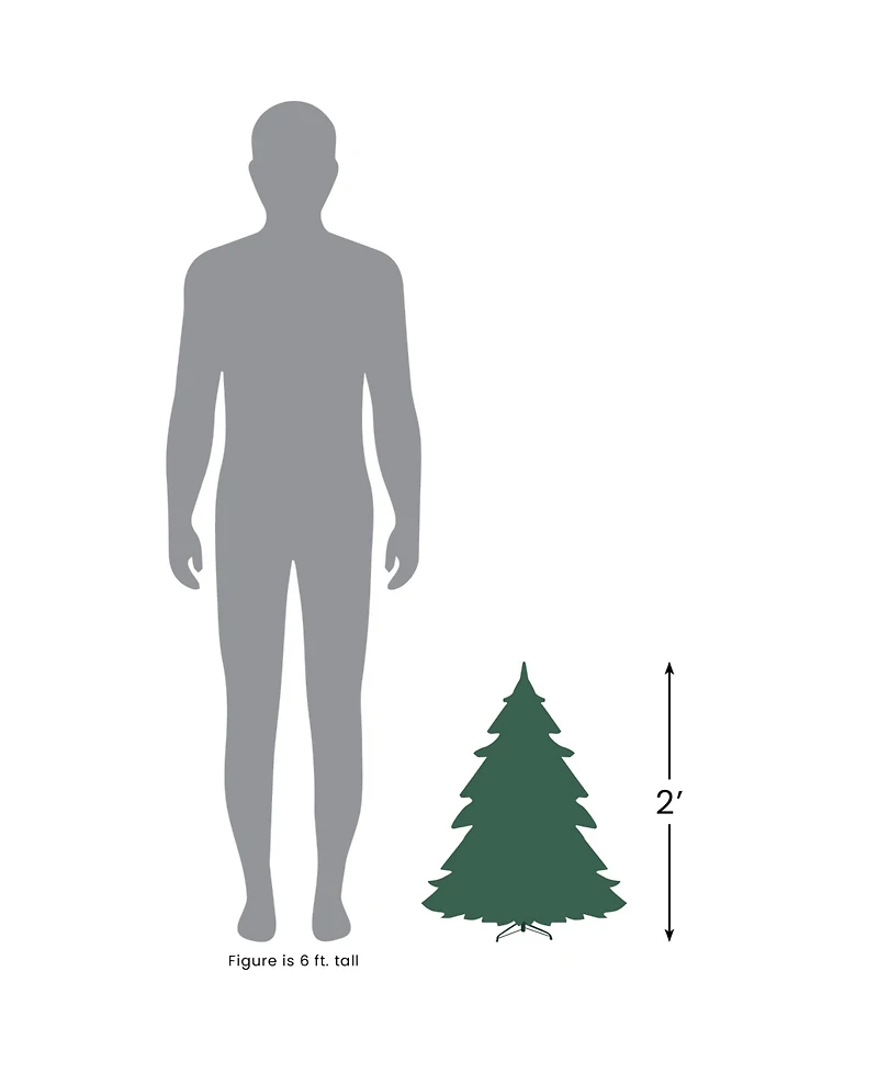 Northlight Small White Pine Artificial Christmas Tree
