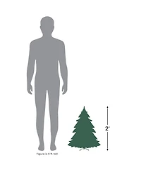 Northlight Small White Pine Artificial Christmas Tree