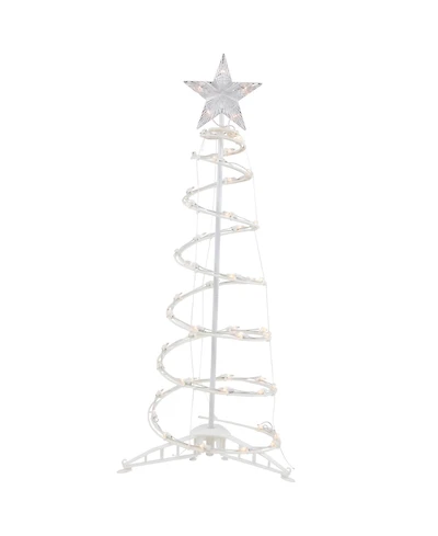 Northlight 3' Spiral Cone Tree Clear Lights