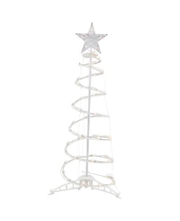 Northlight 3' Spiral Cone Tree Clear Lights