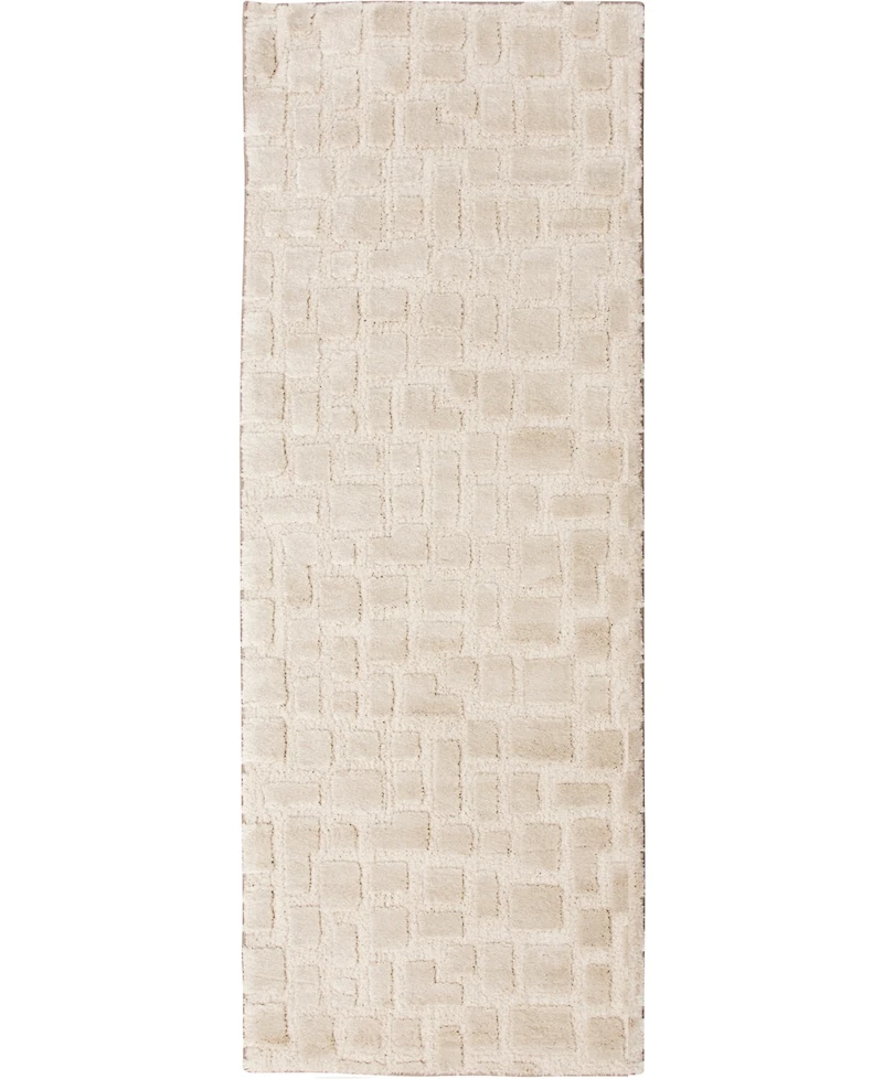 Mink Home Leisure Shore 2'3"x7'7" Runner Area Rug