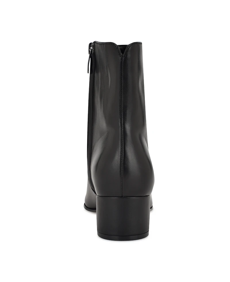 Nine West Women's Maribu Pointy Toe High Ankle Booties