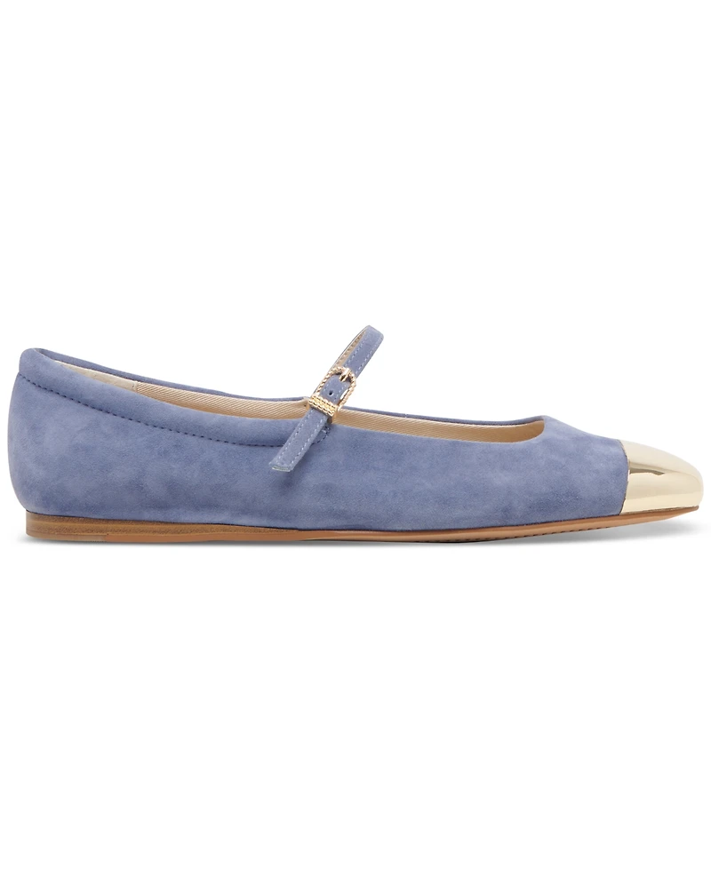 Dolce Vita Women's Reyes Cap-Toe Mary Jane Ballet Flats