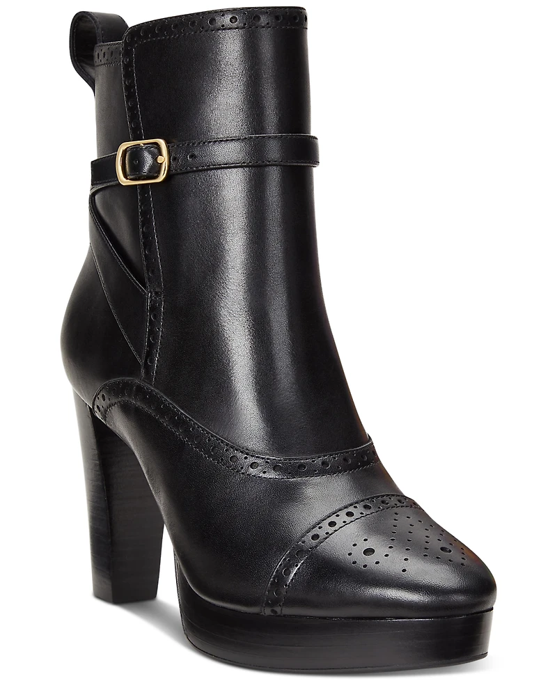 Lauren Ralph Women's Mckinsey Dress Booties