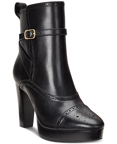 Lauren Ralph Women's Mckinsey Dress Booties