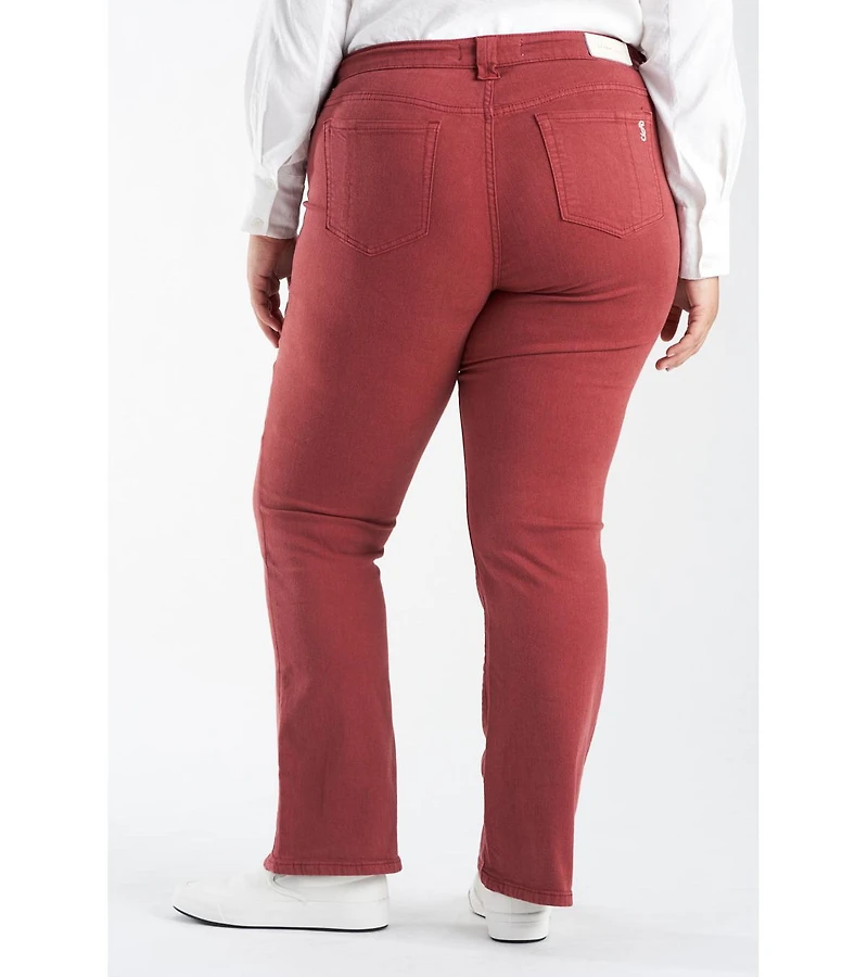 Slink Jeans Plus Mid Rise Bootcut
