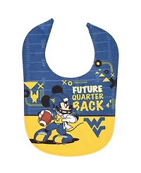 Wincraft West Virginia Mountaineers Disney Mickey All Pro Baby Bib