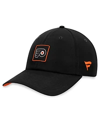 Fanatics Men's Black Philadelphia Flyers Authentic Pro Rink Adjustable Hat