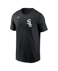Nike Men's Black Chicago White Sox Fuse Wordmark T-Shirt