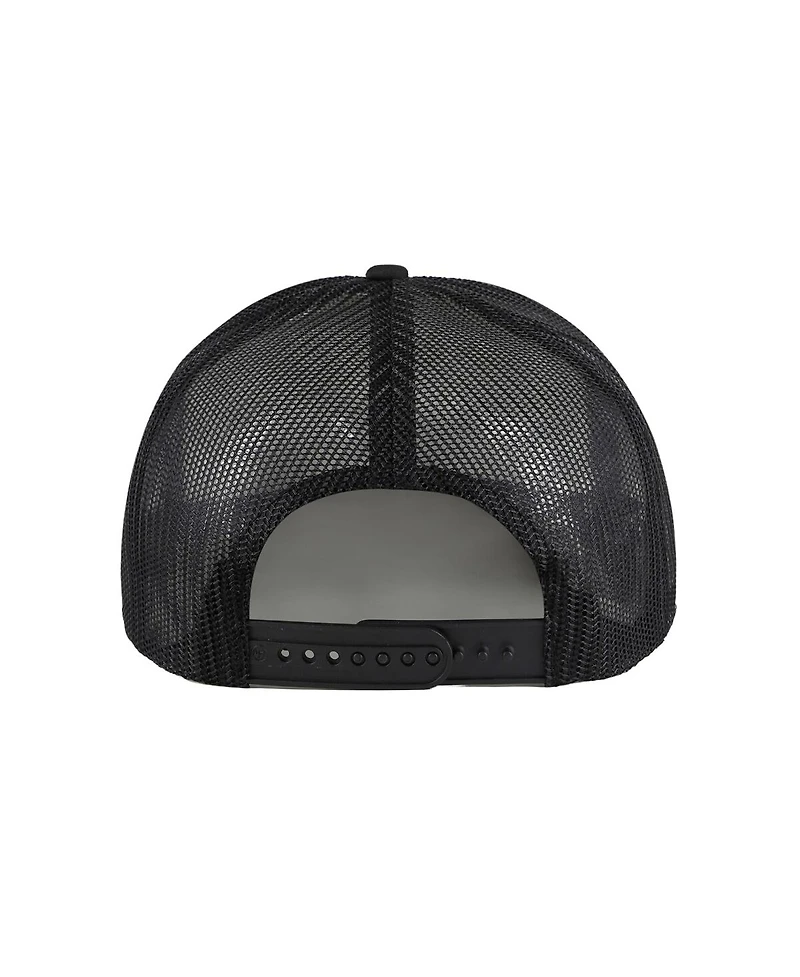 '47 Brand Men's Black Pittsburgh Pirates Lift Off Foam Front Mesh Trucker Adjustable Hat