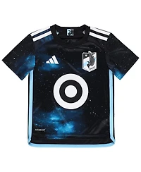 adidas Toddler Black Minnesota United Fc 2024 Aeroready Team Jersey