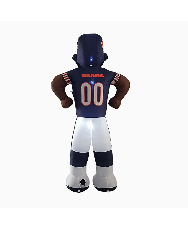 Logo Brands Chicago Bears Player Lawn Inflatable