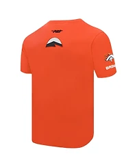 Pro Standard Men's Orange Denver Broncos Frozen Single Jersey T-Shirt