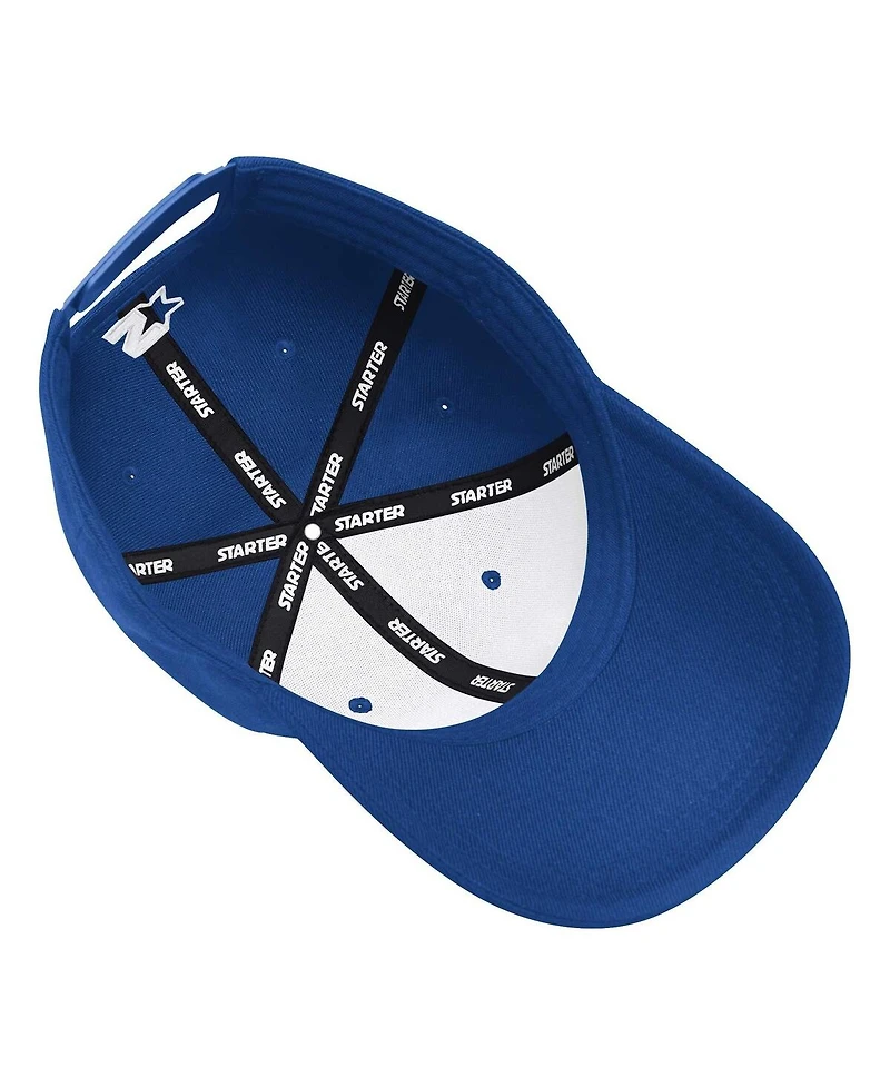 Starter Men's Blue New York Rangers Primary Logo Adjustable Hat