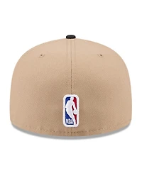 New Era Men's Tan/Black Utah Jazz 2024 Nba Draft 59FIFTY Hat