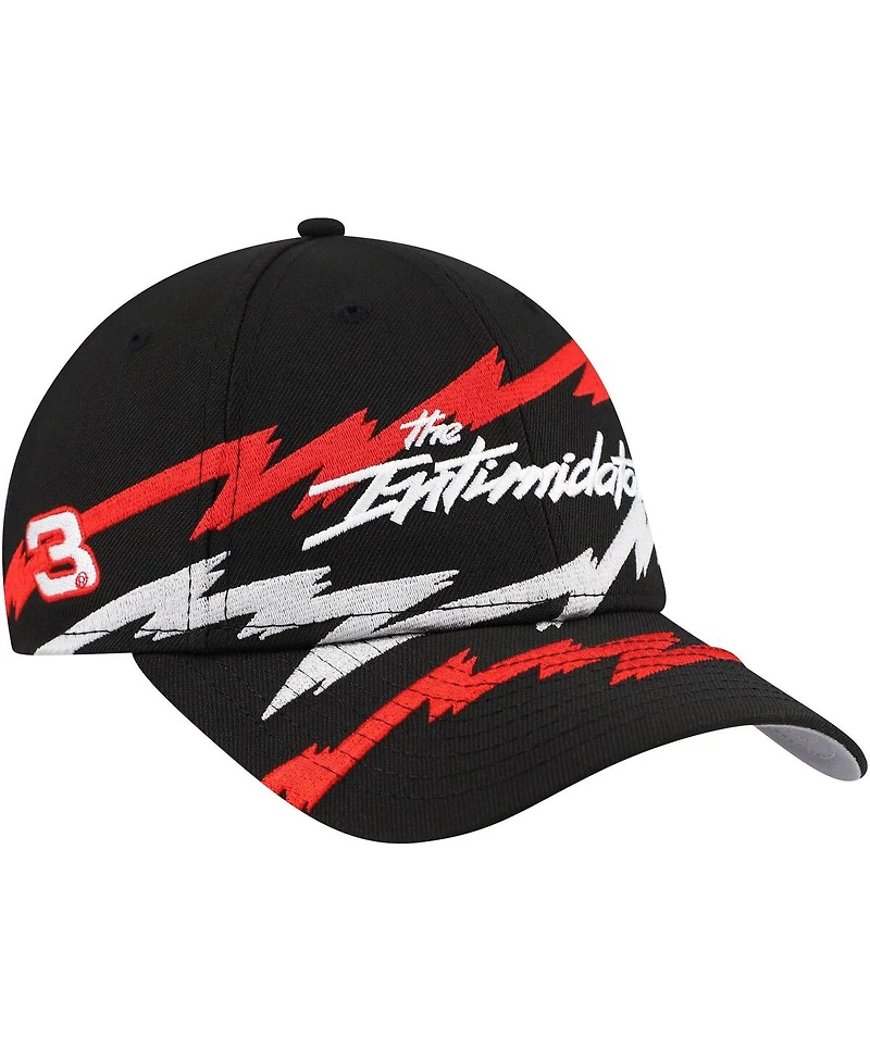 New Era Men's Black Dale Earnhardt the Intimidator 9FORTY Snapback Hat