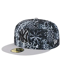 New Era Men's Black York Yankees Sands 59FIFTY Fitted Hat