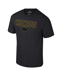 Colosseum Men's Black Missouri Tigers Color Pop Active Blend T-Shirt