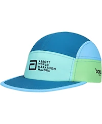 Boco Gear Men's and Women's Blue Abbott World Marathon Majors Trail Adjustable Hat