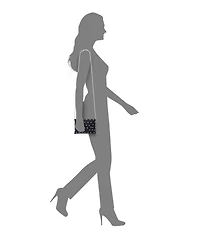 Nina Imitation Pearl/Crystal Adorned Square Envelope Clutch