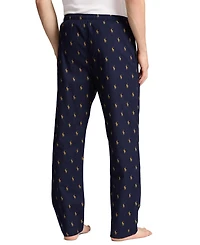Polo Ralph Lauren Men's Flannel Pony-Print Pajama Pants