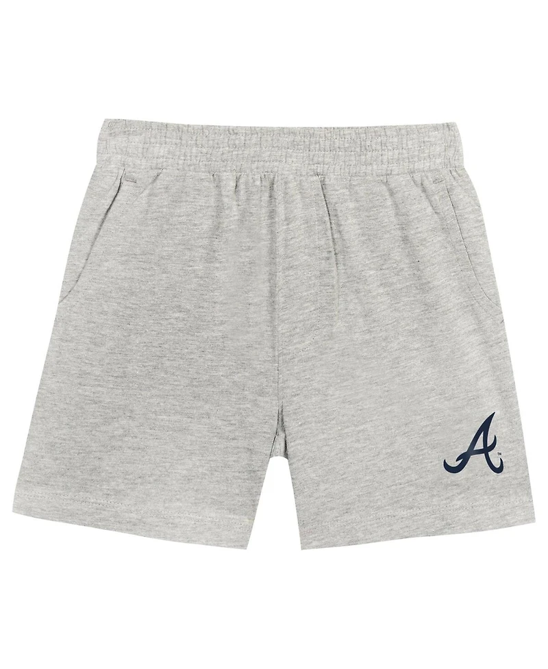 Fanatics Preschool Atlanta Braves Loaded Base T-Shirt Shorts Set